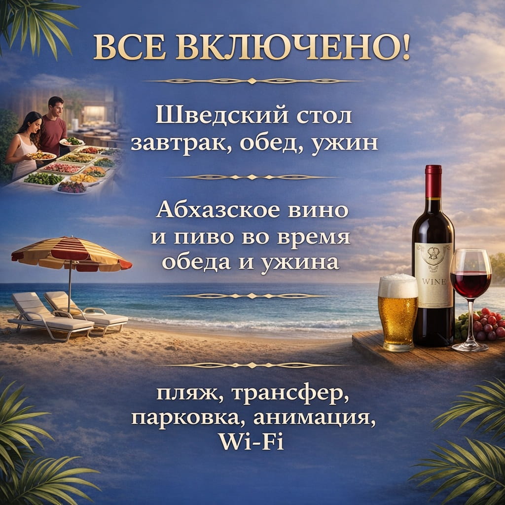 Пансионат «Пандора» Абхазия